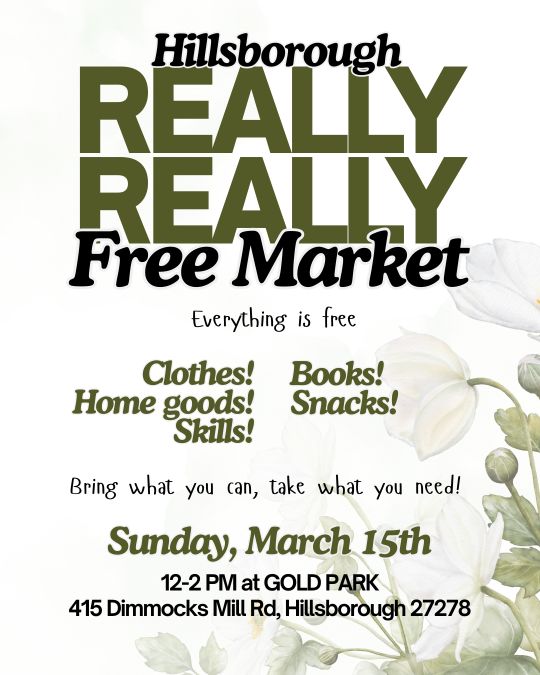 Free Market is BACK// Mercado Gratis Regresa!