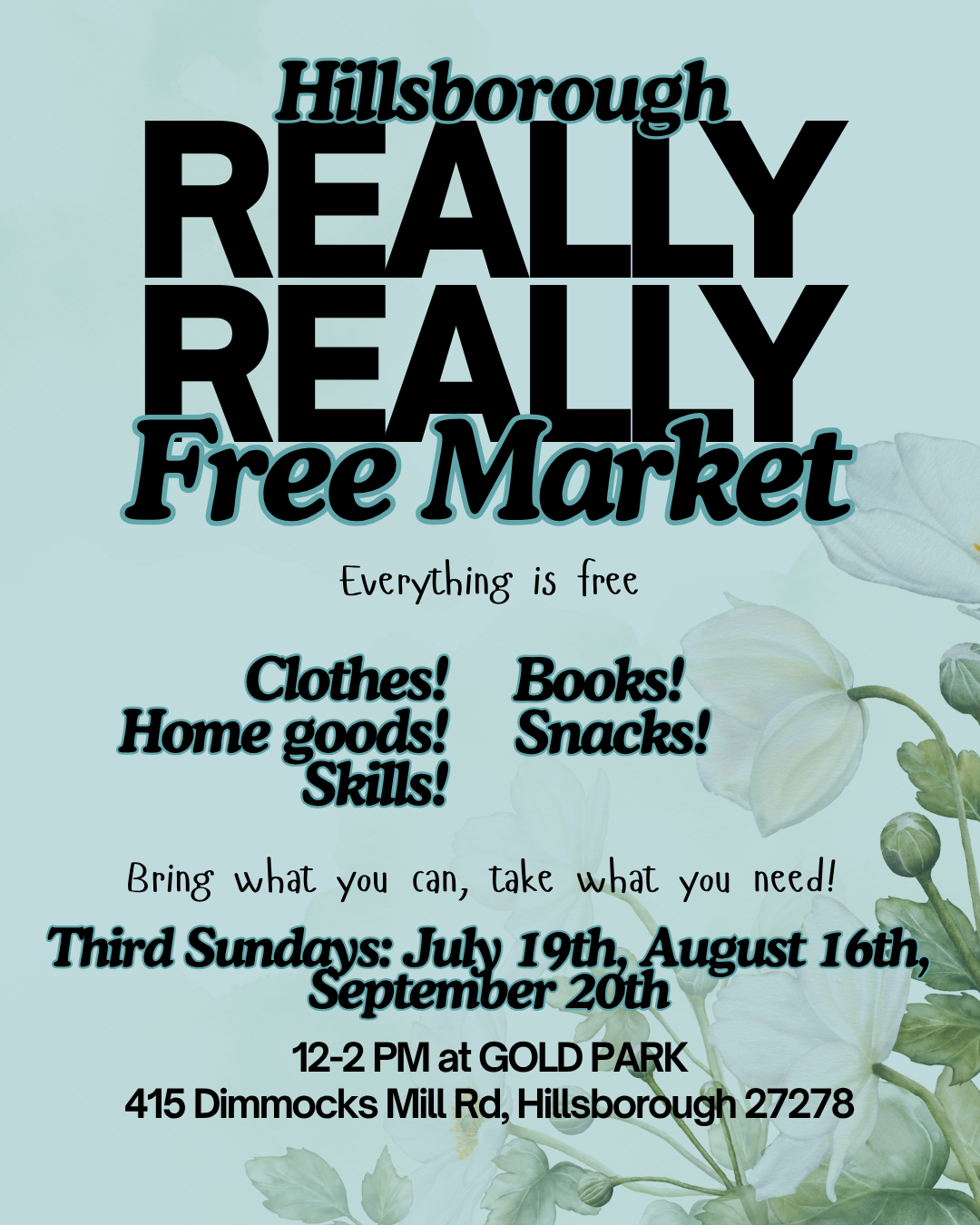 This Sunday: Return of the RRFM!